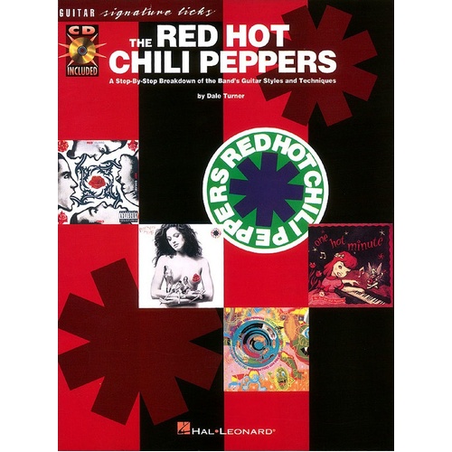 Red Hot Chili Peppers Signature Licks Book/CD (Softcover Book/CD)
