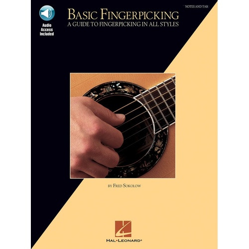 Basic Fingerpicking Guide To Styles Book/CD (Softcover Book/CD)