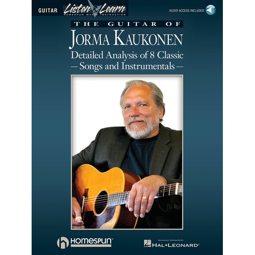 Guitar Of Jorma Kaukonen Book/CD (Softcover Book/CD)