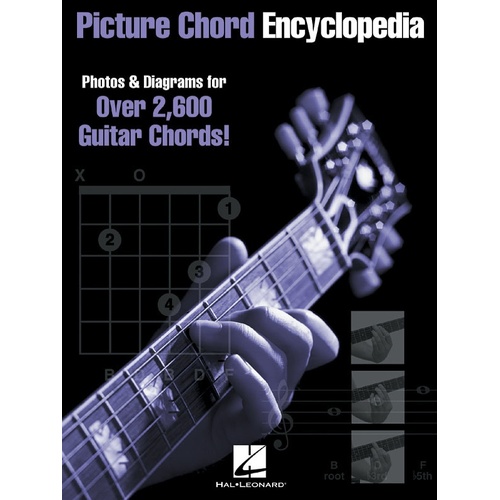 Picture Chord Encyclopedia Guitar 9X12 Large Guitar (Softcover Book)