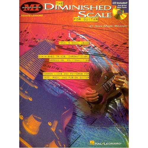 Diminished Scale For Guitar Mi Book/CD (Softcover Book/CD)