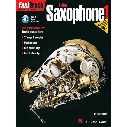 FastTrack E-flat Saxophone Method Book 1