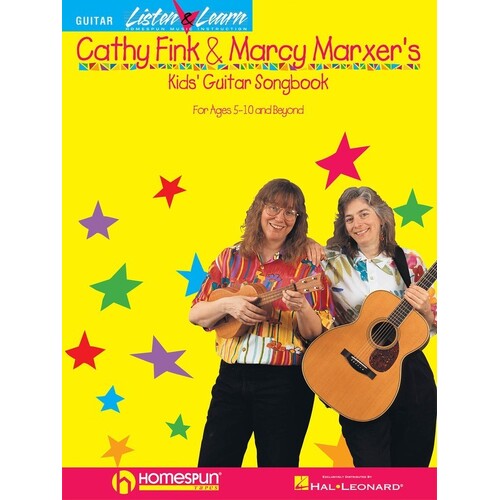 Cathy Fink and Marcy Marxers Kids Guitar Book/CD (Softcover Book/CD)