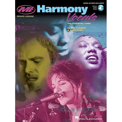 Harmony Vocals Mi Book/CD (Softcover Book/CD)