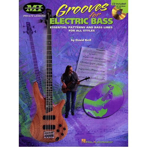 Grooves For Electric Bass Book/CD (Softcover Book/CD)