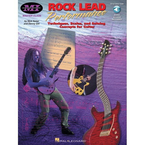 Rock Lead Performance Book/CD Mi Guitar (Softcover Book/CD)