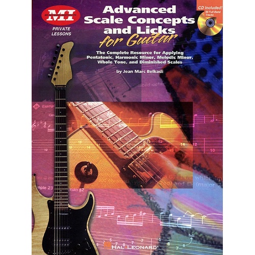 Advanced Scale Concepts Mi Book/CD Guitar (Softcover Book/CD)