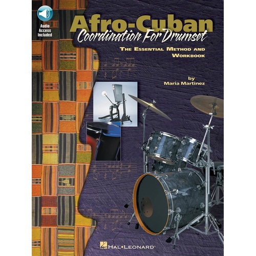 Afro Cuban Coordination For Drumset Book/CD (Softcover Book/CD)