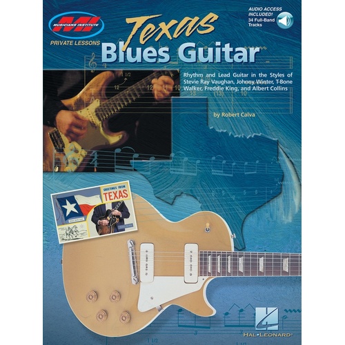 Texas Blues Guitar Book/CD Mi Musicians Institute (Softcover Book/CD)