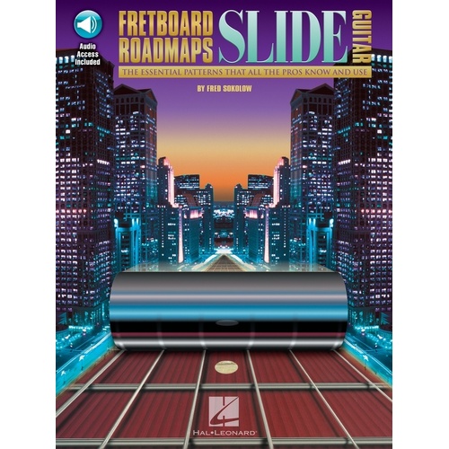Fretboard Roadmaps Slide Guitar Book/Online Audio (Softcover Book/Online Audio)
