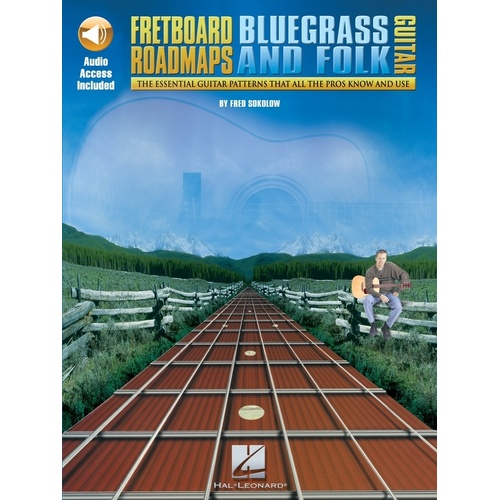 Fretboard Roadmaps Bluegrass And Folk Book/CD Guitar (Softcover Book/CD)
