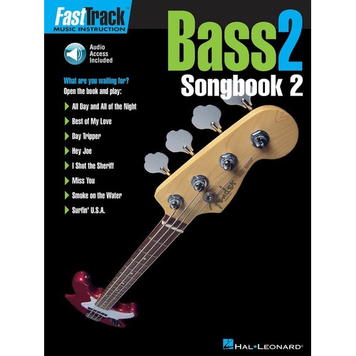 FastTrack Bass Songbook 2 - Level 2 BK/CD