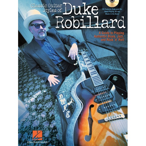 Classic Guitar Style Of Duke Robillard Book/CD (Softcover Book/CD)