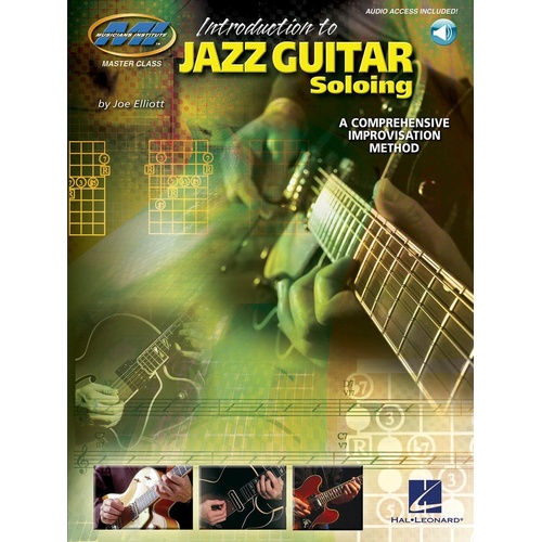 Introduction To Jazz Guitar Soloing Mi Book/CD Guitar (Softcover Book/CD)