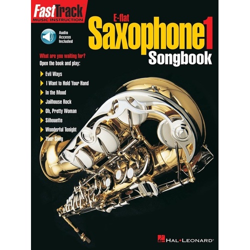 FastTrack Alto Saxophone Songbook Level 1 with Online Audio Access