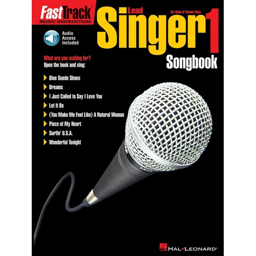 Fasttrack Lead Singer Songbook 1 Book/CD (Softcover Book/CD)