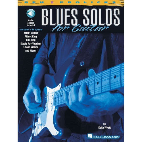 Blues Solos For Guitar Book/CD (Softcover Book/CD)