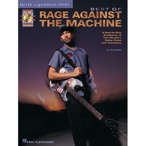 Best Of Rage Against The Machine Sig Licks Book/CD (Softcover Book/CD)