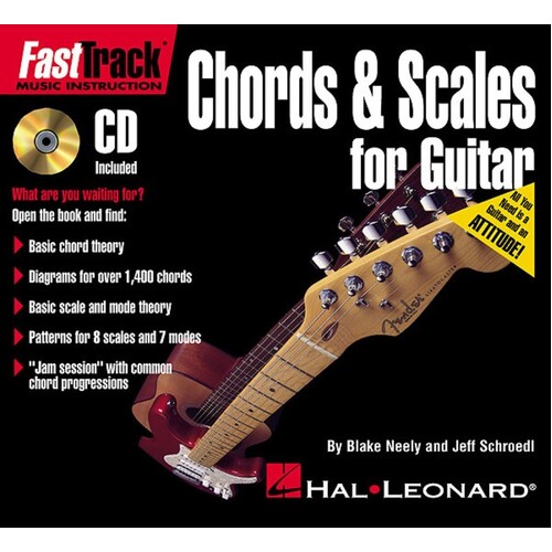 Fasttrack Mini Chords And Scales Guitar Book/CD O/P (Softcover Book/CD)