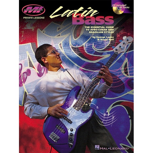 Latin Bass Book/CD (Softcover Book/CD)