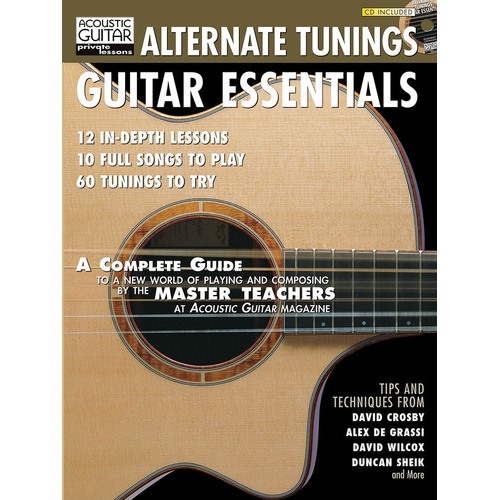 Alternate Tunings Guitar Essentials Book/CD Guitar (Softcover Book/CD)