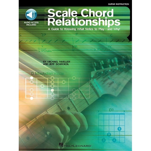 Scale Chord Relationships Book/CD Pack for Guitar
