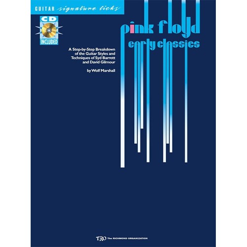 Pink Floyd Early Classics Sig Licks Book/CD Guitar (Softcover Book/CD)