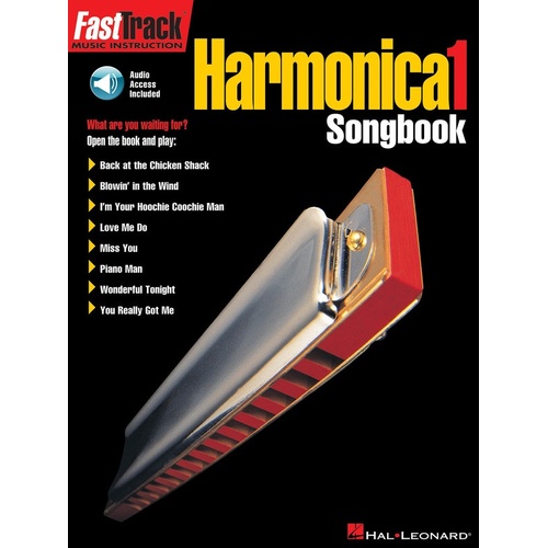 Fasttrack Harmonica Songbook 1 Book/Online Audio (Softcover Book/Online Audio)