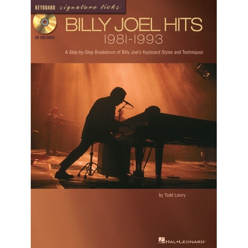 Billy Joel Hits: 1981-1993 Piano Songbook
