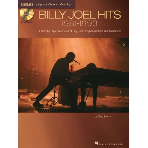 Billy Joel Hits: 1981-1993 Signature Licks Piano Songbook