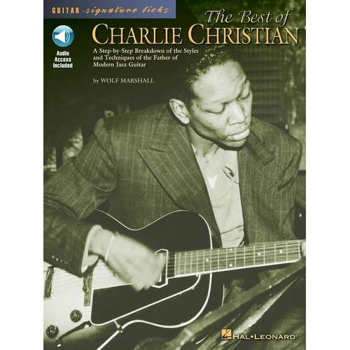 Best Of Charlie Christian Sig Licks Book/CD Guitar (Softcover Book/CD)