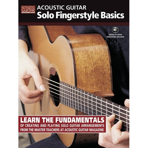 Acoustic Guitar Solo Fingerstyle Basics Book/CD (Softcover Book/CD)