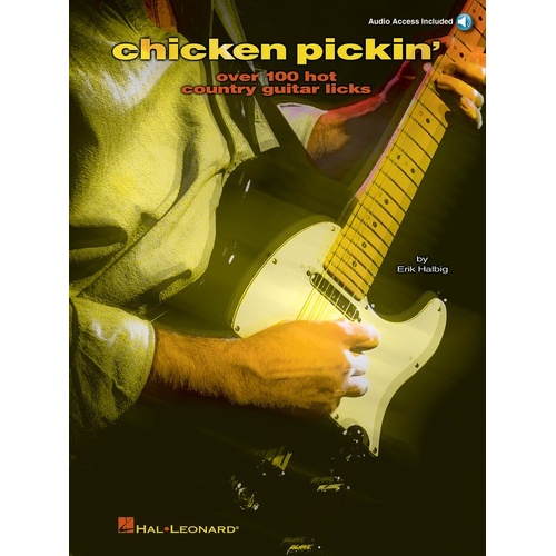 Chicken Pickin Country Licks Book/CD Guitar (Softcover Book/CD)