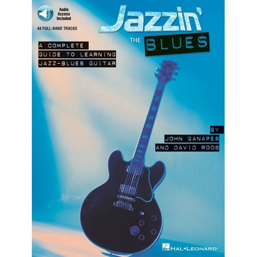 Jazzin The Blues Book/CD Guitar (Softcover Book/CD)