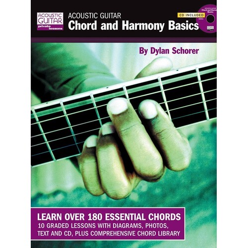 Acoustic Guitar Chord And Harmony Basics Book/CD 