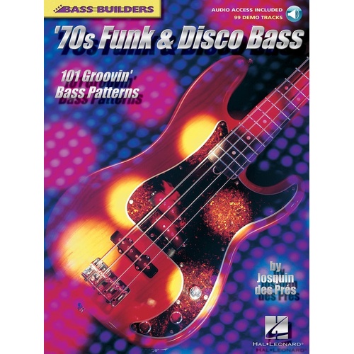 70s Funk and Disco Bass Book/CD (Softcover Book/CD)