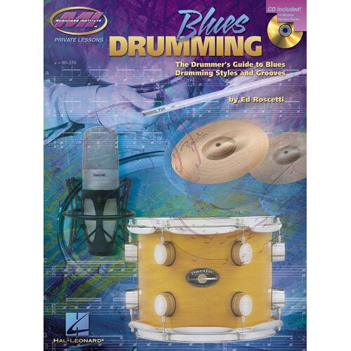 Blues Drumming Book/CD Mip (Softcover Book/CD)