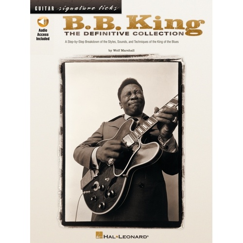 Bb King Definitive Collection Signature Licks Book/CD (Softcover Book/CD)