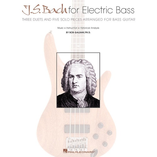 Js Bach For Electric Bass (Softcover Book)