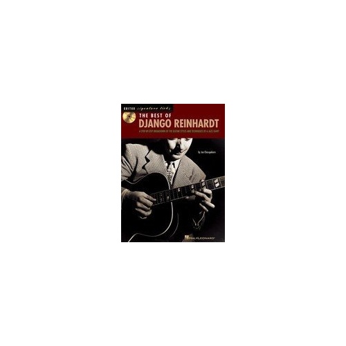 Best of Django Reinhardt Guitar Signature Licks Book with Online Audio