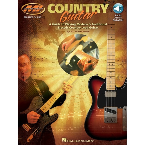 Country Guitar Book/Online Audio Mi (Softcover Book/Online Audio)