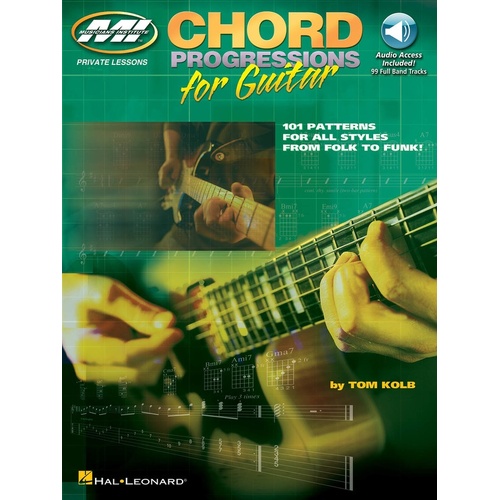 Chord Progressions For Guitar Mi Book/CD (Softcover Book/CD)