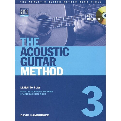 Acoustic Guitar Method Book 3 W CD Guitar