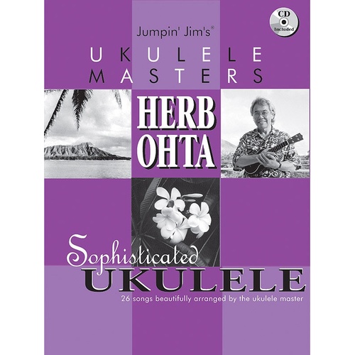 Jumpin Jims Ukulele Masters Herb Ohta (Softcover Book/CD)