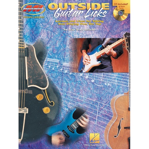 Outside Guitar Licks Book/CD Mi Musicians Institut (Softcover Book/CD)