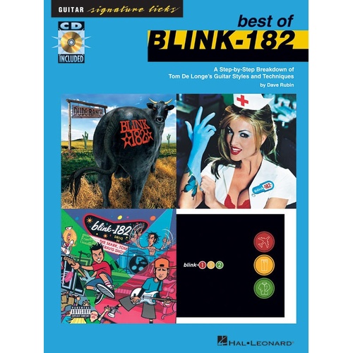 Best Of Blink 182 Sig Licks Book/CD (Softcover Book/CD)