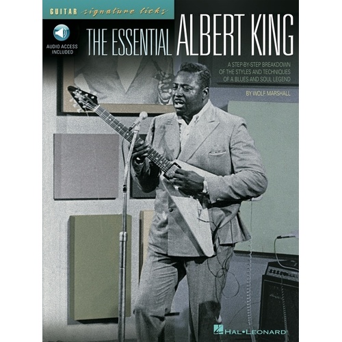 Essential Albert King Sig Licks Book/CD Guitar (Softcover Book/CD)