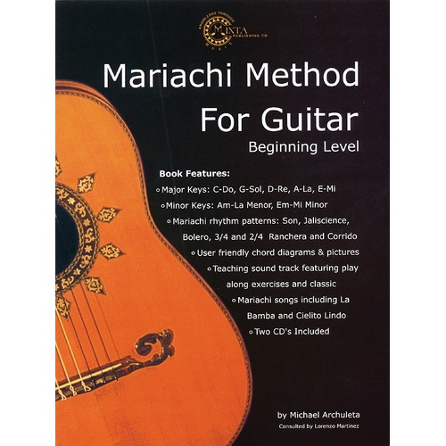 Mariachi Method For Guitar Book/CD (Softcover Book/CD)