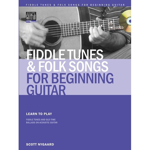 Fiddle Tunes And Folk Songs Easy Guitar Book/CD (Softcover Book/CD)