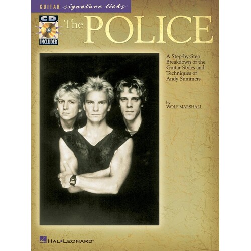 Police Signature Licks Book/CD (Softcover Book/CD)